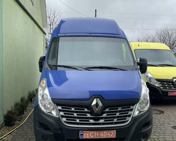 Синій Рено Мастєр, об'ємом двигуна 2.5 л та пробігом 214 тис. км за 19000 $, фото 1 на Automoto.ua