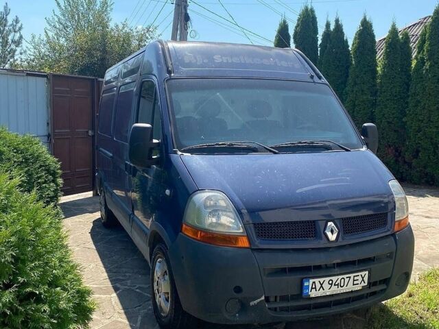 Синій Рено Мастєр, об'ємом двигуна 2.5 л та пробігом 286 тис. км за 6500 $, фото 1 на Automoto.ua