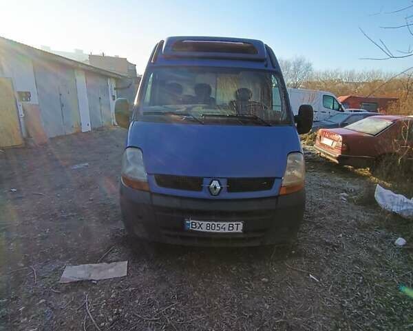 Синий Рено Мастер, объемом двигателя 2.46 л и пробегом 658 тыс. км за 6500 $, фото 1 на Automoto.ua