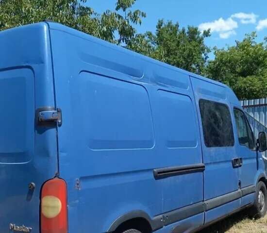 Синій Рено Мастєр, об'ємом двигуна 2.4 л та пробігом 1000 тис. км за 5999 $, фото 1 на Automoto.ua
