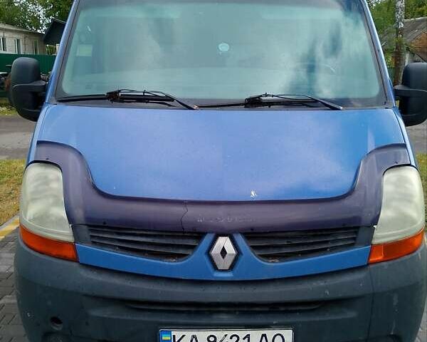 Синий Рено Мастер, объемом двигателя 2.5 л и пробегом 575 тыс. км за 6200 $, фото 1 на Automoto.ua