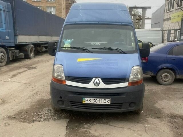 Синій Рено Мастєр, об'ємом двигуна 2.46 л та пробігом 450 тис. км за 6300 $, фото 1 на Automoto.ua
