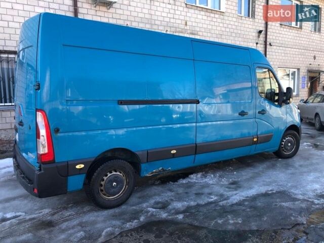 Синий Рено Мастер, объемом двигателя 2.3 л и пробегом 488 тыс. км за 10800 $, фото 1 на Automoto.ua
