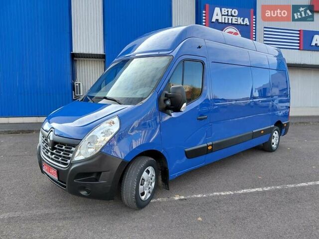 Синій Рено Мастєр, об'ємом двигуна 2.3 л та пробігом 450 тис. км за 15800 $, фото 1 на Automoto.ua