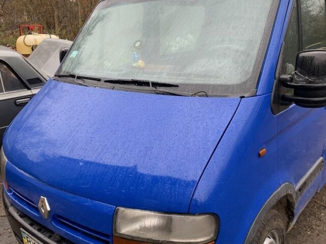 Синий Рено Мастер, объемом двигателя 2.5 л и пробегом 225 тыс. км за 2500 $, фото 1 на Automoto.ua