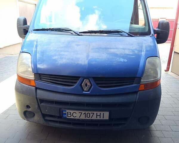 Синий Рено Мастер, объемом двигателя 2.5 л и пробегом 290 тыс. км за 7500 $, фото 1 на Automoto.ua