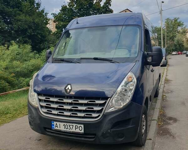 Синий Рено Мастер, объемом двигателя 2.3 л и пробегом 240 тыс. км за 11200 $, фото 1 на Automoto.ua