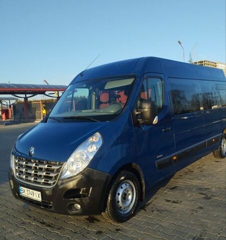 Синий Рено Мастер, объемом двигателя 2.3 л и пробегом 380 тыс. км за 18000 $, фото 1 на Automoto.ua