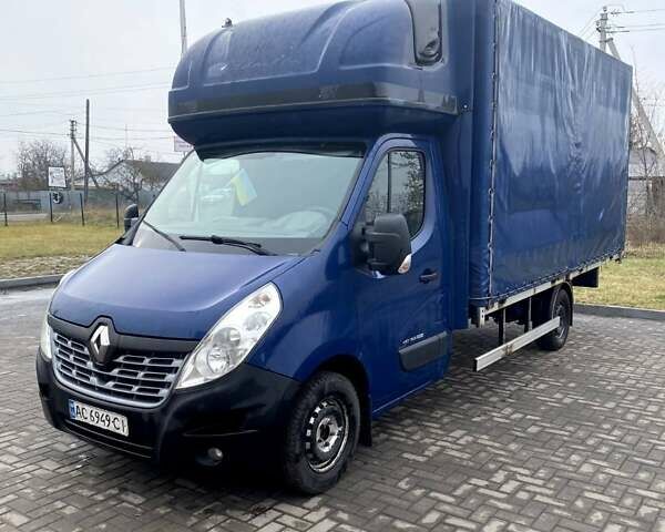 Синий Рено Мастер, объемом двигателя 2.3 л и пробегом 664 тыс. км за 11000 $, фото 1 на Automoto.ua