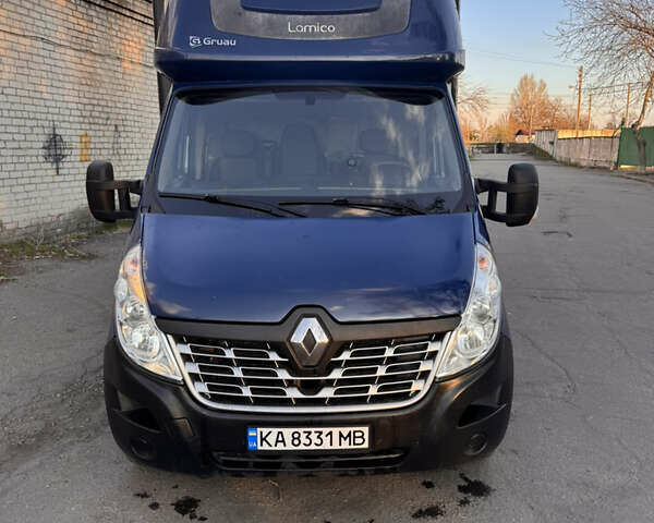 Синий Рено Мастер, объемом двигателя 2.3 л и пробегом 335 тыс. км за 14500 $, фото 1 на Automoto.ua