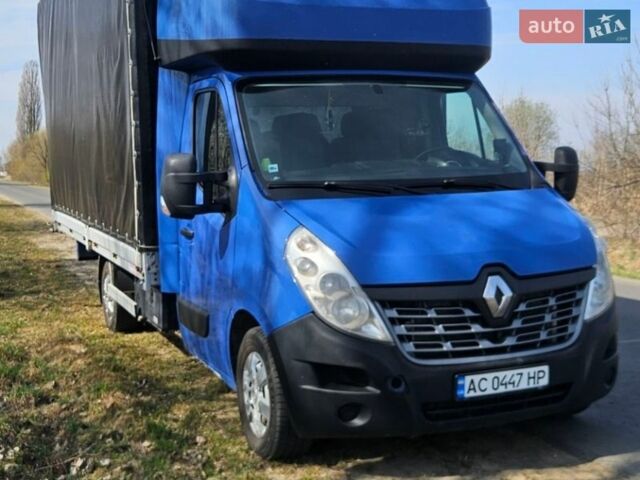 Синий Рено Мастер, объемом двигателя 2.3 л и пробегом 460 тыс. км за 15600 $, фото 1 на Automoto.ua