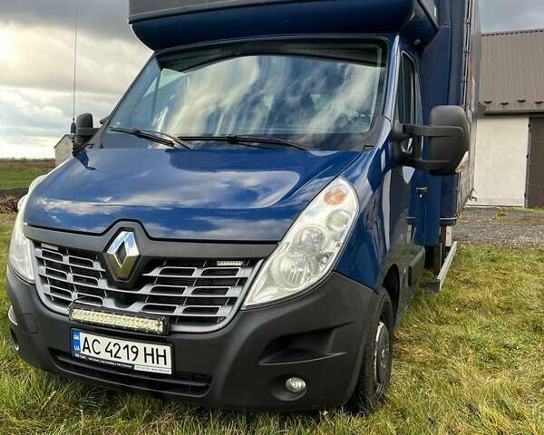 Синий Рено Мастер, объемом двигателя 2.3 л и пробегом 588 тыс. км за 16000 $, фото 1 на Automoto.ua