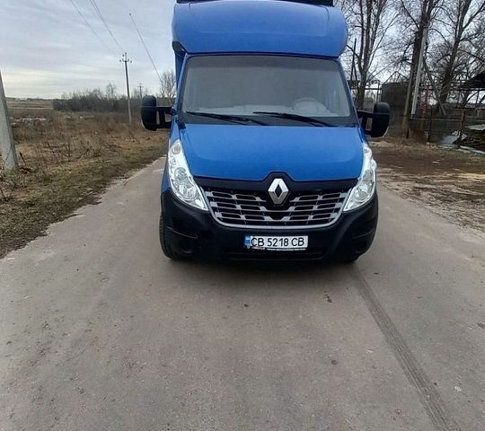 Синий Рено Мастер, объемом двигателя 2.3 л и пробегом 350 тыс. км за 14000 $, фото 1 на Automoto.ua