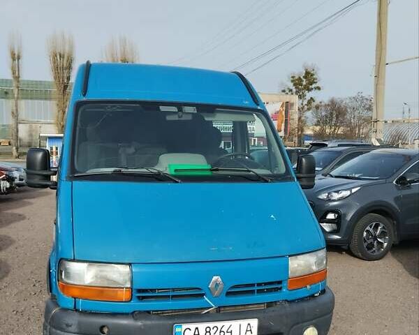 Синій Рено Мастєр, об'ємом двигуна 2.5 л та пробігом 310 тис. км за 6200 $, фото 1 на Automoto.ua