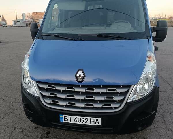 Синій Рено Мастєр, об'ємом двигуна 2.3 л та пробігом 334 тис. км за 14500 $, фото 1 на Automoto.ua