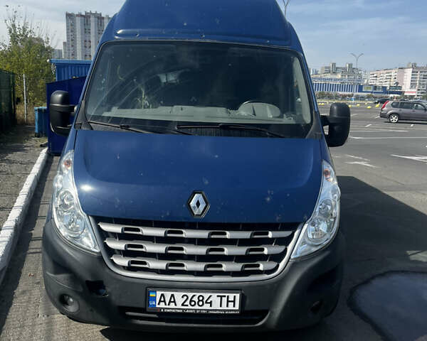 Синий Рено Мастер, объемом двигателя 2.3 л и пробегом 290 тыс. км за 13000 $, фото 1 на Automoto.ua