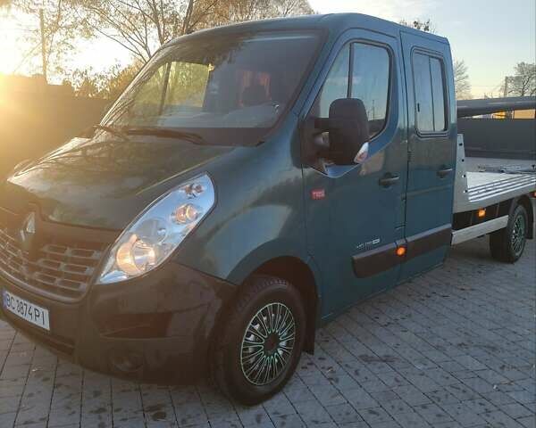 Рено Мастер 2015 в Львове на Automoto.ua Зеленый Рено Мастер, объемом двигателя 2.3 л и пробегом 406 тыс. км за 18500 $, фото 1 на Automoto.ua
