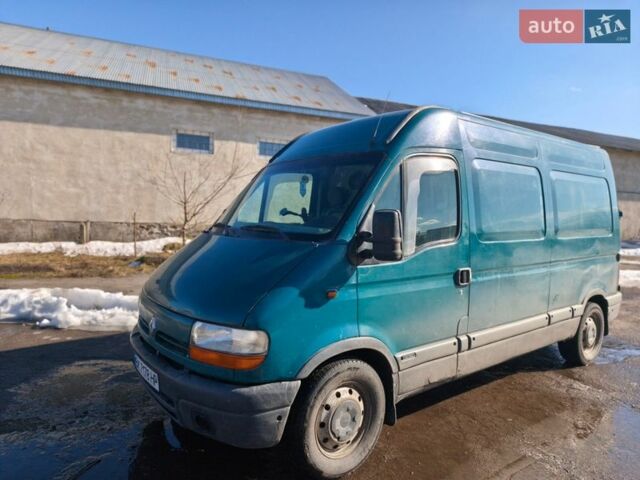 Зелений Рено Мастєр, об'ємом двигуна 2.8 л та пробігом 682 тис. км за 3800 $, фото 1 на Automoto.ua