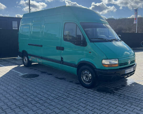 Зеленый Рено Мастер, объемом двигателя 2.2 л и пробегом 436 тыс. км за 4250 $, фото 1 на Automoto.ua