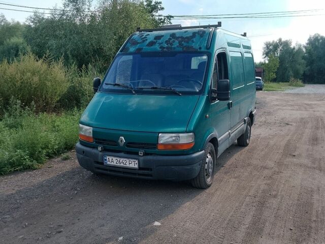 Зеленый Рено Мастер, объемом двигателя 2.46 л и пробегом 682 тыс. км за 3400 $, фото 1 на Automoto.ua