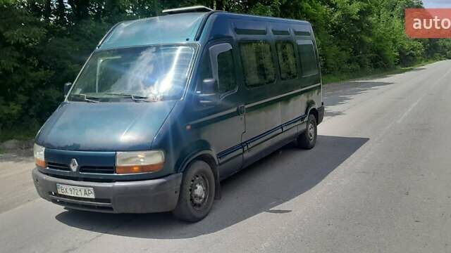 Зеленый Рено Мастер, объемом двигателя 2.8 л и пробегом 420 тыс. км за 2850 $, фото 1 на Automoto.ua