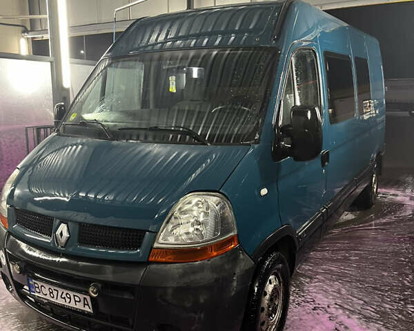 Зеленый Рено Мастер, объемом двигателя 2.5 л и пробегом 480 тыс. км за 6000 $, фото 1 на Automoto.ua
