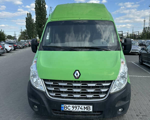 Зелений Рено Мастєр, об'ємом двигуна 2.3 л та пробігом 290 тис. км за 10800 $, фото 1 на Automoto.ua
