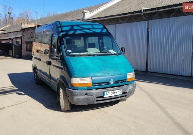 Зелений Рено Мастєр, об'ємом двигуна 2.46 л та пробігом 340 тис. км за 4200 $, фото 1 на Automoto.ua