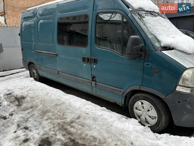 Зеленый Рено Мастер, объемом двигателя 2.95 л и пробегом 380 тыс. км за 6660 $, фото 1 на Automoto.ua