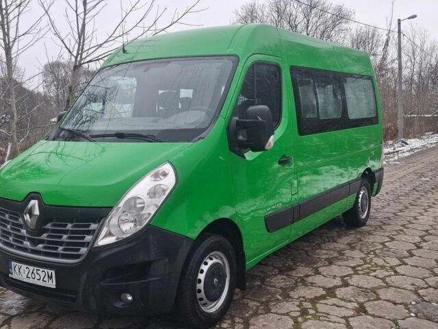 Зеленый Рено Мастер, объемом двигателя 2.3 л и пробегом 190 тыс. км за 9900 $, фото 1 на Automoto.ua