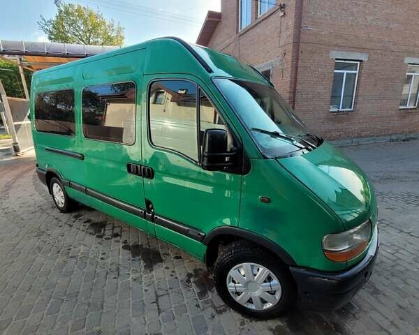 Зелений Рено Мастєр, об'ємом двигуна 2.5 л та пробігом 460 тис. км за 5300 $, фото 1 на Automoto.ua