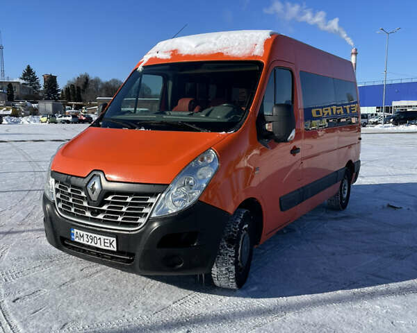 Помаранчевий Рено Мастєр, об'ємом двигуна 2.3 л та пробігом 258 тис. км за 19700 $, фото 1 на Automoto.ua