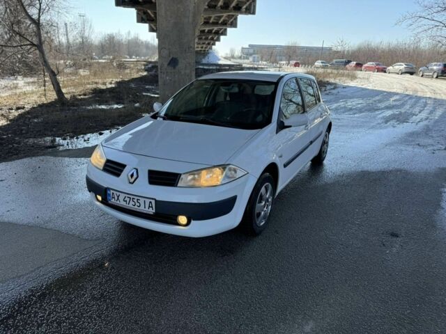 Білий Рено Меган, об'ємом двигуна 1.4 л та пробігом 186 тис. км за 3500 $, фото 1 на Automoto.ua