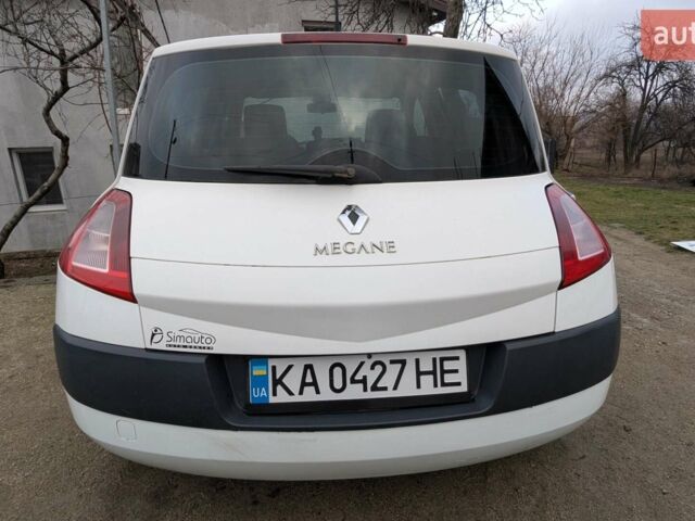 Белый Рено Меган, объемом двигателя 1.46 л и пробегом 260 тыс. км за 4300 $, фото 1 на Automoto.ua