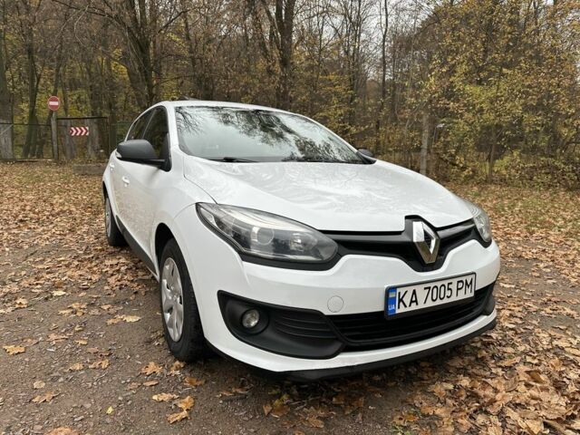 Рено Меган 2014 в Киеве на Automoto.ua Белый Рено Меган, объемом двигателя 1.5 л и пробегом 209 тыс. км за 7700 $, фото 1 на Automoto.ua