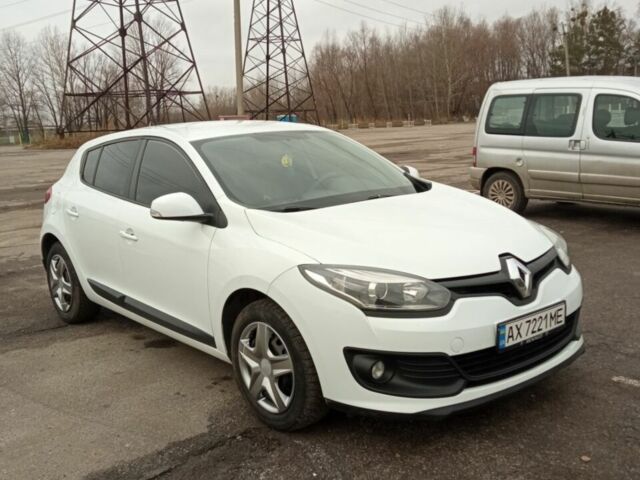 Белый Рено Меган, объемом двигателя 1.5 л и пробегом 230 тыс. км за 7500 $, фото 1 на Automoto.ua