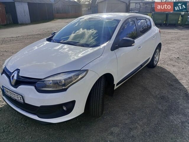 Білий Рено Меган, об'ємом двигуна 1.5 л та пробігом 265 тис. км за 6400 $, фото 1 на Automoto.ua
