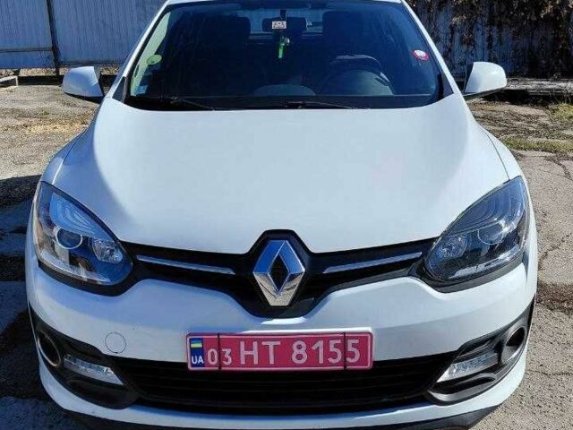 Білий Рено Меган, об'ємом двигуна 1.5 л та пробігом 208 тис. км за 8800 $, фото 1 на Automoto.ua