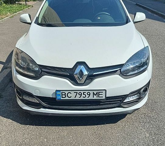 Белый Рено Меган, объемом двигателя 1.46 л и пробегом 270 тыс. км за 7000 $, фото 1 на Automoto.ua