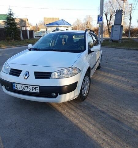 Білий Рено Меган, об'ємом двигуна 1.6 л та пробігом 216 тис. км за 4700 $, фото 1 на Automoto.ua