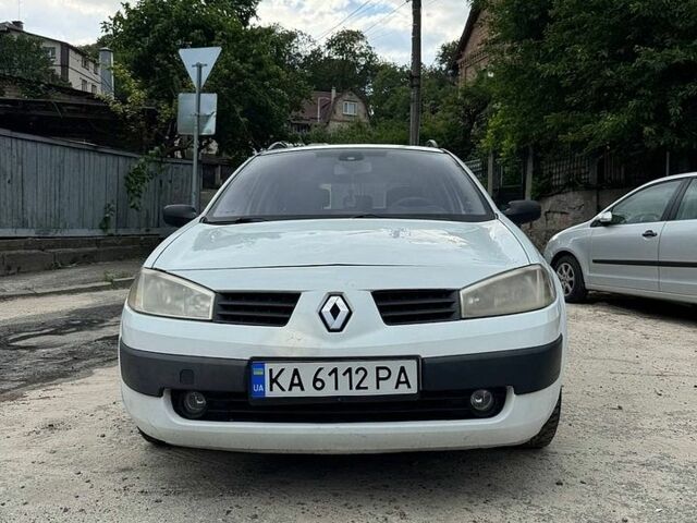 Білий Рено Меган, об'ємом двигуна 1.46 л та пробігом 254 тис. км за 3599 $, фото 1 на Automoto.ua