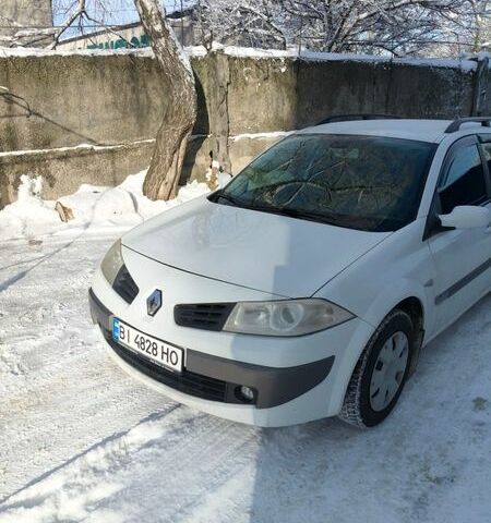 Білий Рено Меган, об'ємом двигуна 1.6 л та пробігом 246 тис. км за 4500 $, фото 1 на Automoto.ua