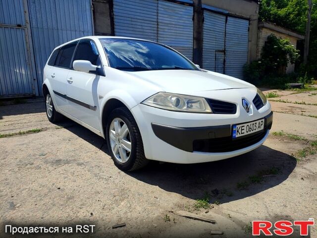 Білий Рено Меган, об'ємом двигуна 1.4 л та пробігом 123 тис. км за 4499 $, фото 1 на Automoto.ua