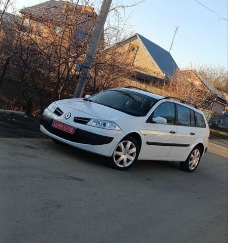 Білий Рено Меган, об'ємом двигуна 1.6 л та пробігом 235 тис. км за 6200 $, фото 1 на Automoto.ua