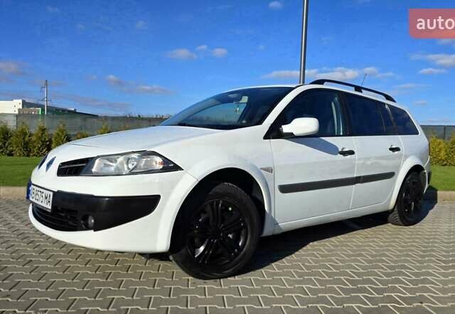 Білий Рено Меган, об'ємом двигуна 1.6 л та пробігом 250 тис. км за 5390 $, фото 1 на Automoto.ua