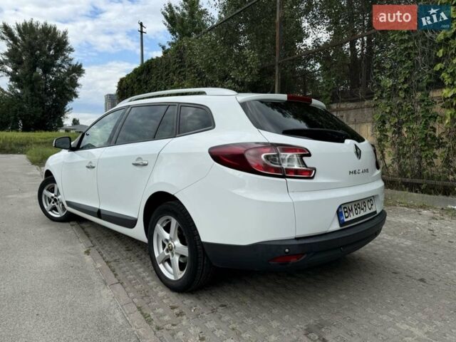 Білий Рено Меган, об'ємом двигуна 2 л та пробігом 245 тис. км за 6900 $, фото 1 на Automoto.ua