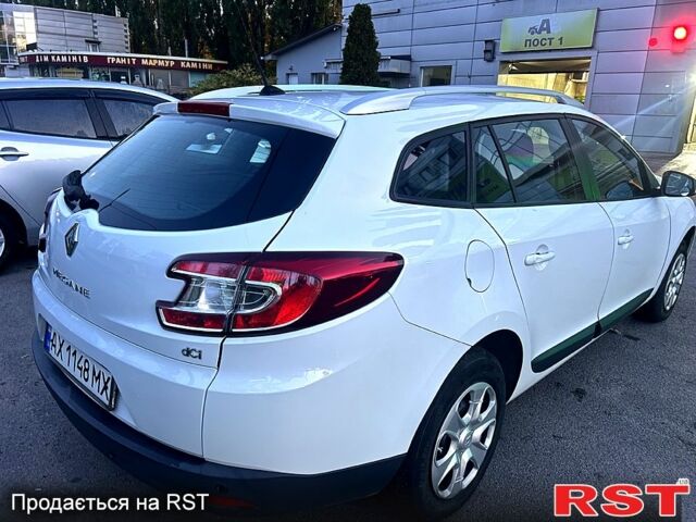Білий Рено Меган, об'ємом двигуна 1.5 л та пробігом 193 тис. км за 7100 $, фото 1 на Automoto.ua