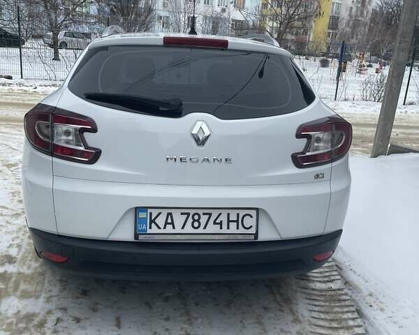 Білий Рено Меган, об'ємом двигуна 1.46 л та пробігом 343 тис. км за 6500 $, фото 1 на Automoto.ua