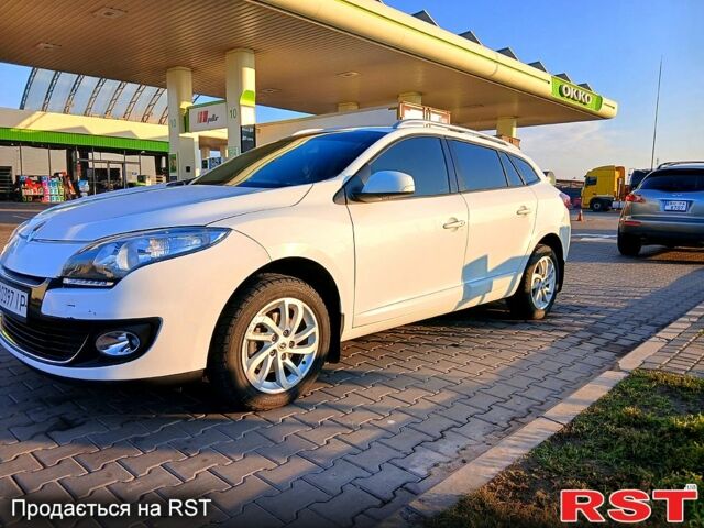 Белый Рено Меган, объемом двигателя 1.5 л и пробегом 29700 тыс. км за 7300 $, фото 1 на Automoto.ua