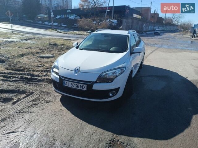 Белый Рено Меган, объемом двигателя 1.5 л и пробегом 248 тыс. км за 7200 $, фото 1 на Automoto.ua